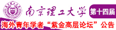 女人的骚逼南京理工大学第十四届海外青年学者紫金论坛诚邀海内外英才！